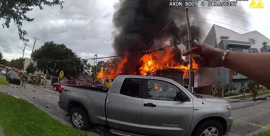 Dallas apartment explosion: First responding officers describe initial scene, saving animals