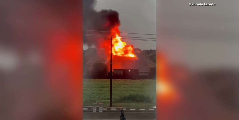 House fires caused by lightning strike multiple North Texas cities during morning storms