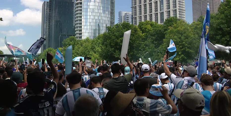 Argentina fans to take over Klyde Warren Park before World Cup match