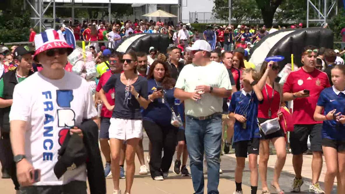 LIVE | France vs. Spain World Cup Semi-Final at Dallas Stadium