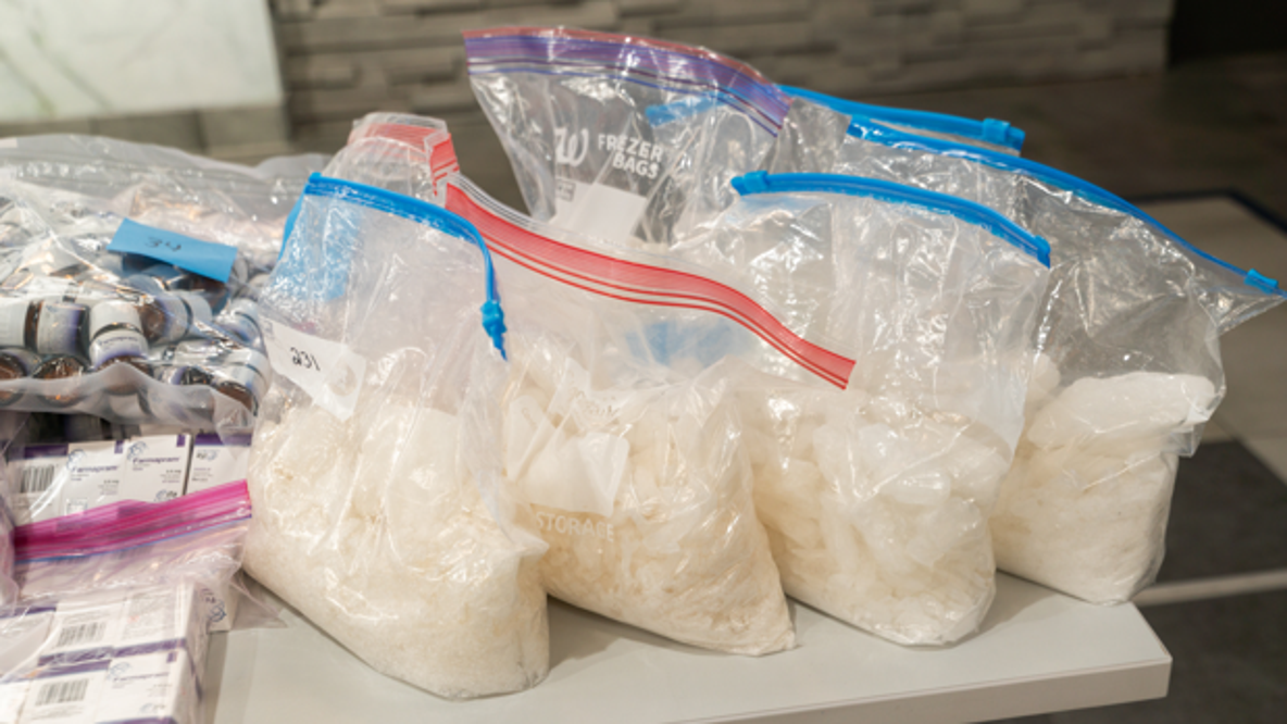 DEA seizes 66 pounds of meth and thousands of pills in North Texas drug raid