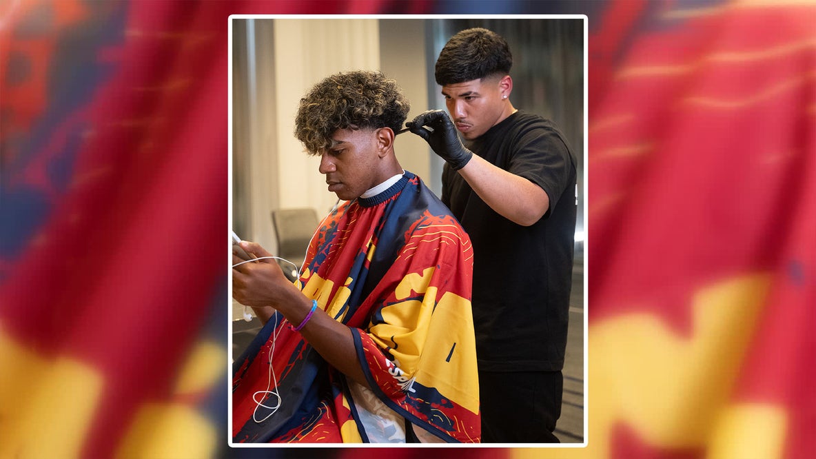 Dallas barber cuts hair for Spain, France players ahead of semifinal showdown
