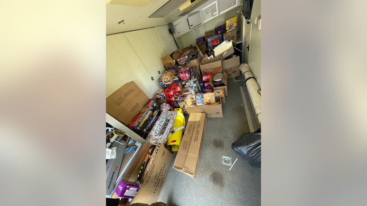 Fort Worth Police shut down illegal fireworks operation
