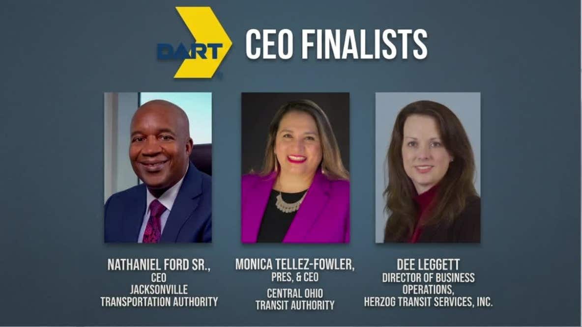 DART to name CEO finalist on Tuesday