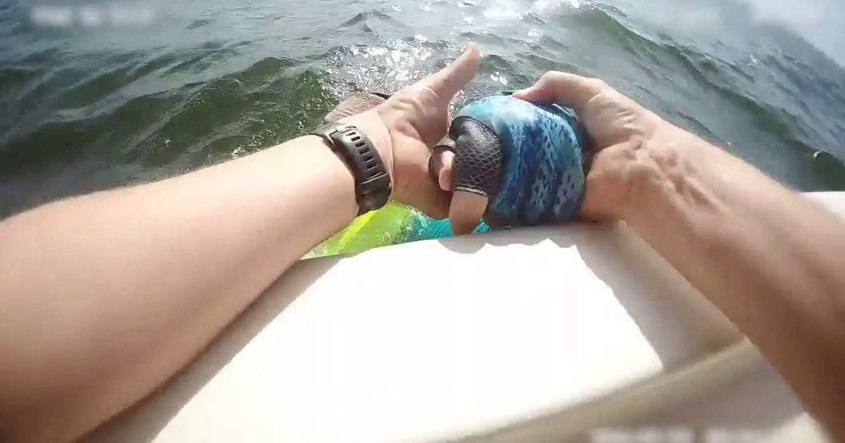 Body camera video shows missing fisherman's rescue at Lake Tawakoni