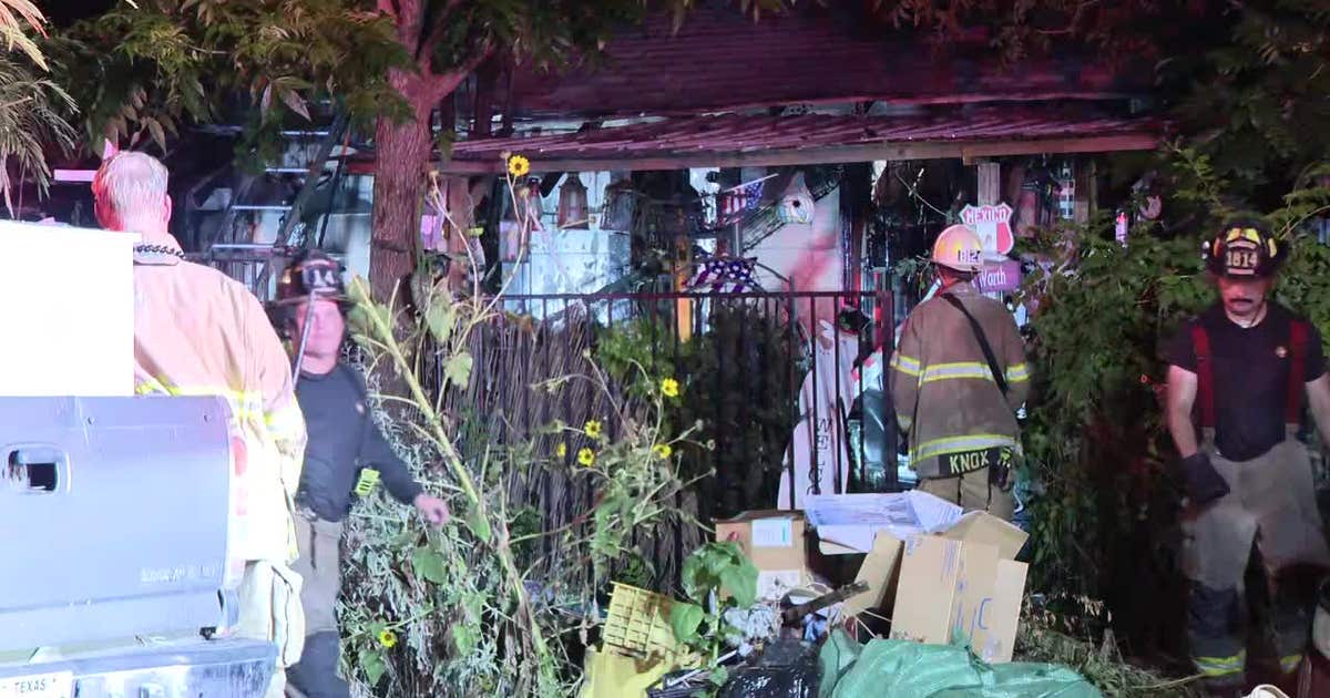 Fort Worth house fire leaves one dead, one critically injured, after hoarding conditions trap residents
