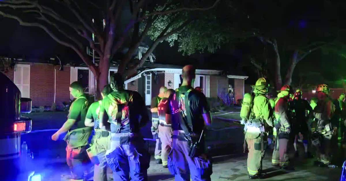 Dallas Fire-Rescue fighting house fire in Far North Dallas | FOX 4 ...