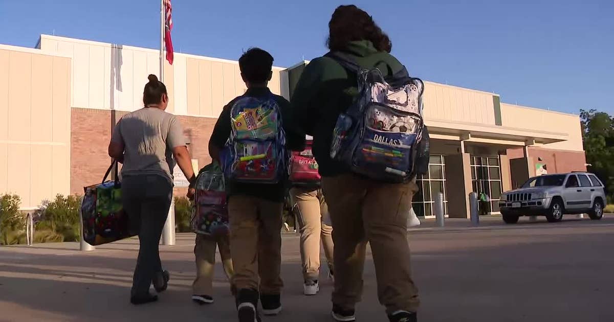 Back to School: Dallas ISD welcomes back students on 20 campuses