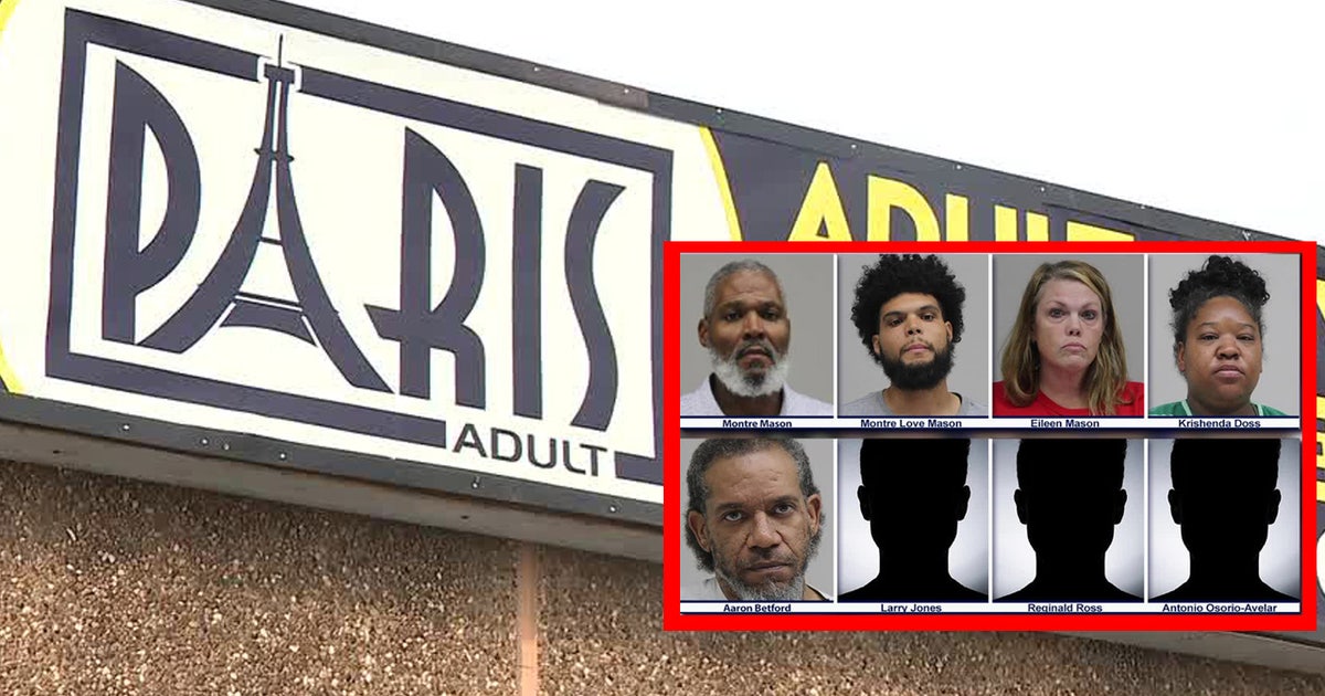 8 indicted in Dallas sex trafficking case tied to Paris Adult Book Store