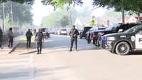 Dallas SWAT standoff ends with suspect dead inside burned home