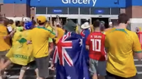 WATCH: Australia soccer fans take over Walmart near Dallas Stadium