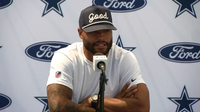Dallas Cowboys Training Camp: Dak Prescott talks Super Bowl goals