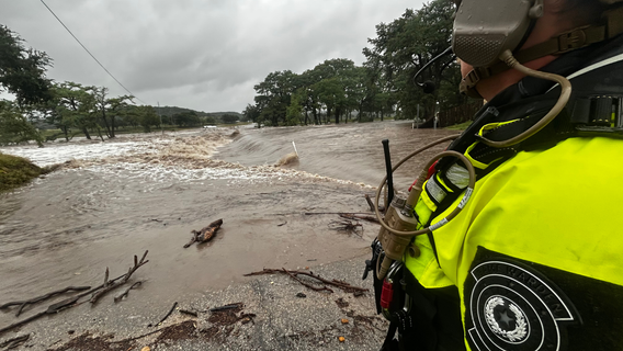 LOOK: Residents, reporters, first responders document severe Texas floods
