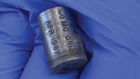 Highly radioactive capsule found buried in West Texas