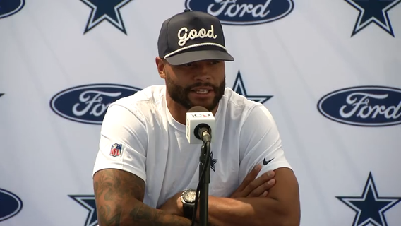 Dallas Cowboys Training Camp: Dak Prescott talks Super Bowl goals