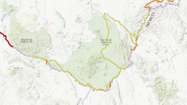 Texas issues cease-and-desist over border wall work near Big Bend