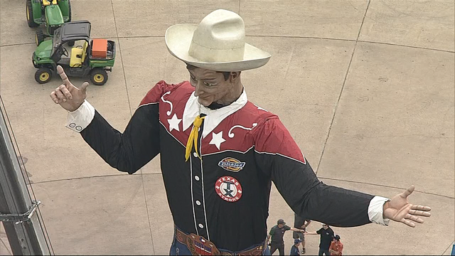 State Fair of Texas: Big Tex getting new wardrobe