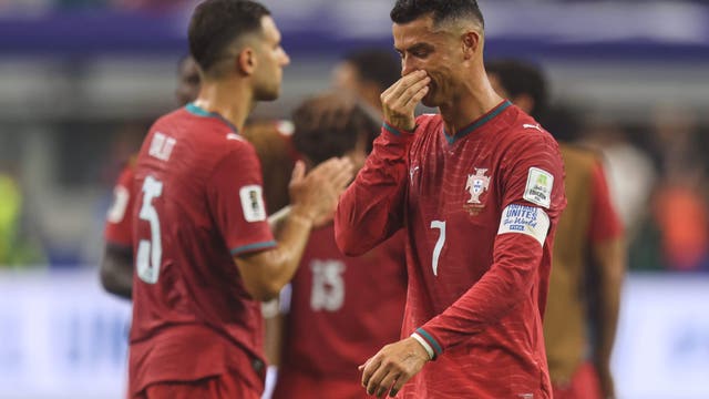 "I have no words": Fans at Dallas Stadium can't believe Cristiano Ronaldo's World Cup career is over