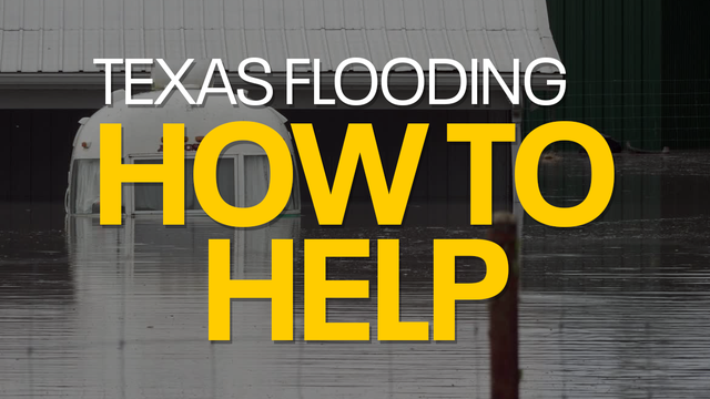 Texas Flooding: How to help the flood victims