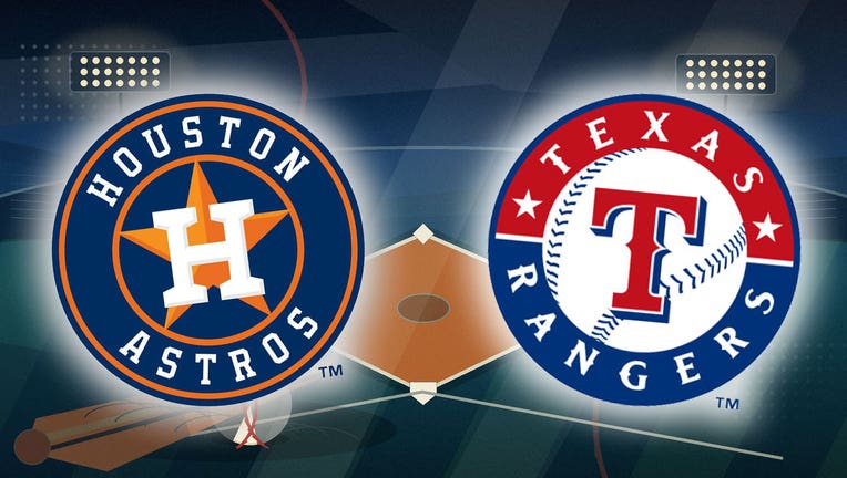 The Houston Astros and the Texas Rangers meet for an in-state rivalry.