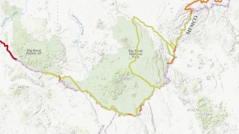 Texas issues cease-and-desist over border wall work near Big Bend