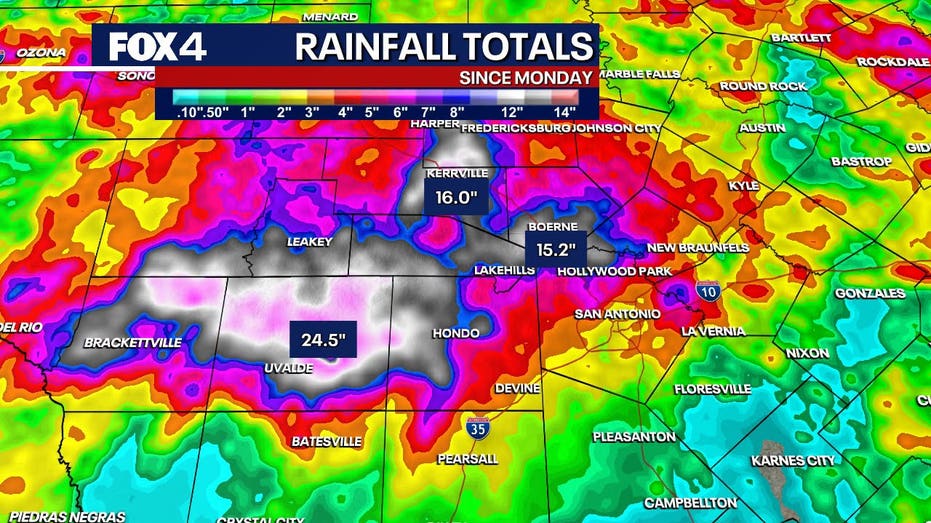 Dangerous flood wave hits Kerr County while North Texas faces local flood advisories