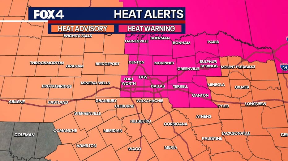 Dallas Weather: Dangerous heat hits North Texas