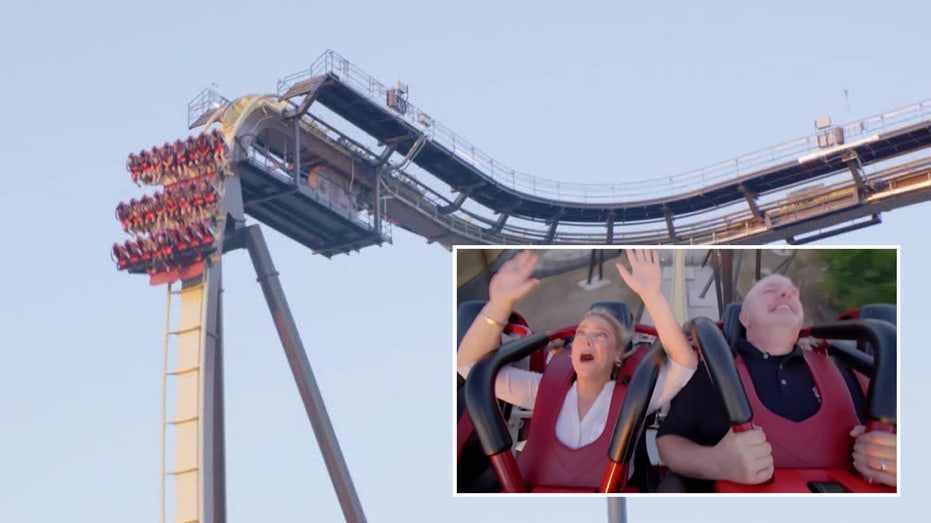 Tormenta Rampaging Run: Six Flags Over Texas’ newest roller coaster opens