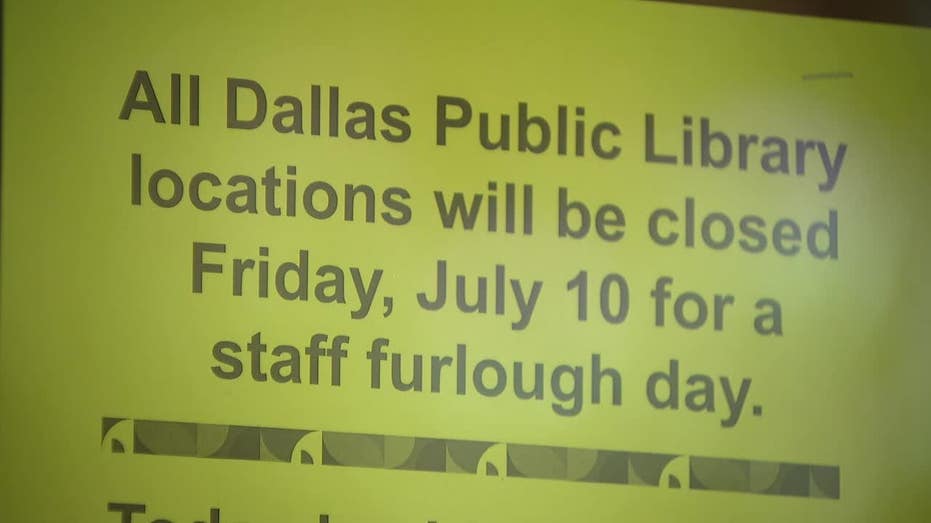 Residents lament Dallas public library closures on citywide furlough day