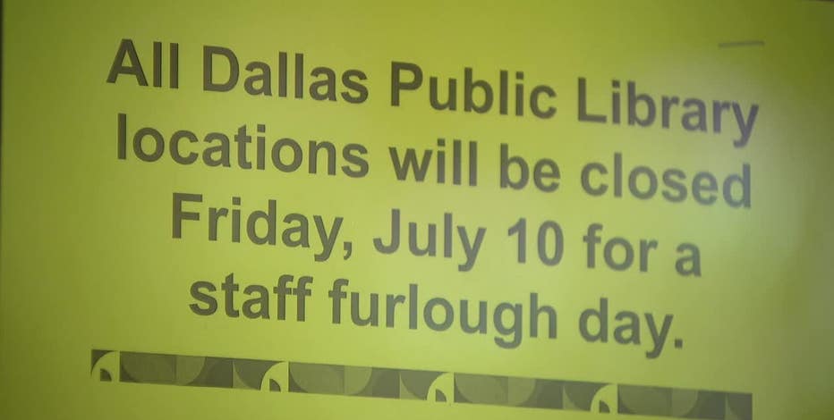 Residents lament Dallas public library closures on citywide furlough day