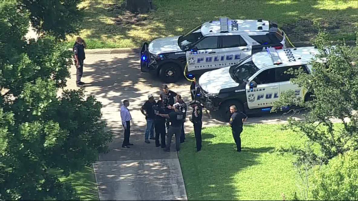 Police involved in shooting near upscale North Dallas homes