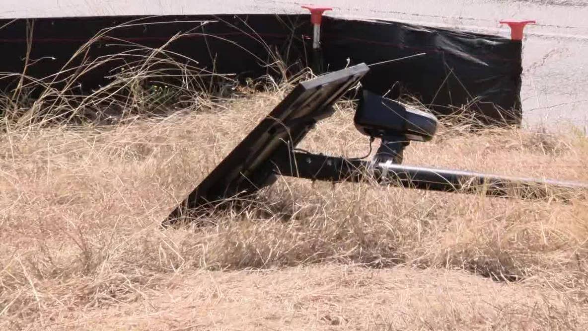 Flock camera damaged in North Oak Cliff