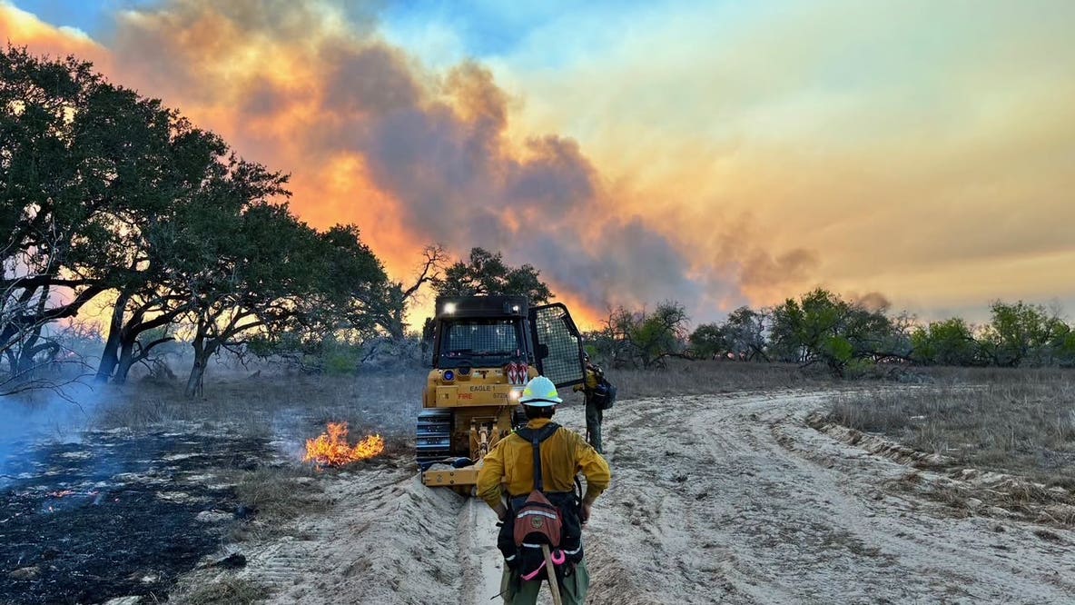 Texas deploys extra wildfire response assets as elevated fire danger spreads across North Texas
