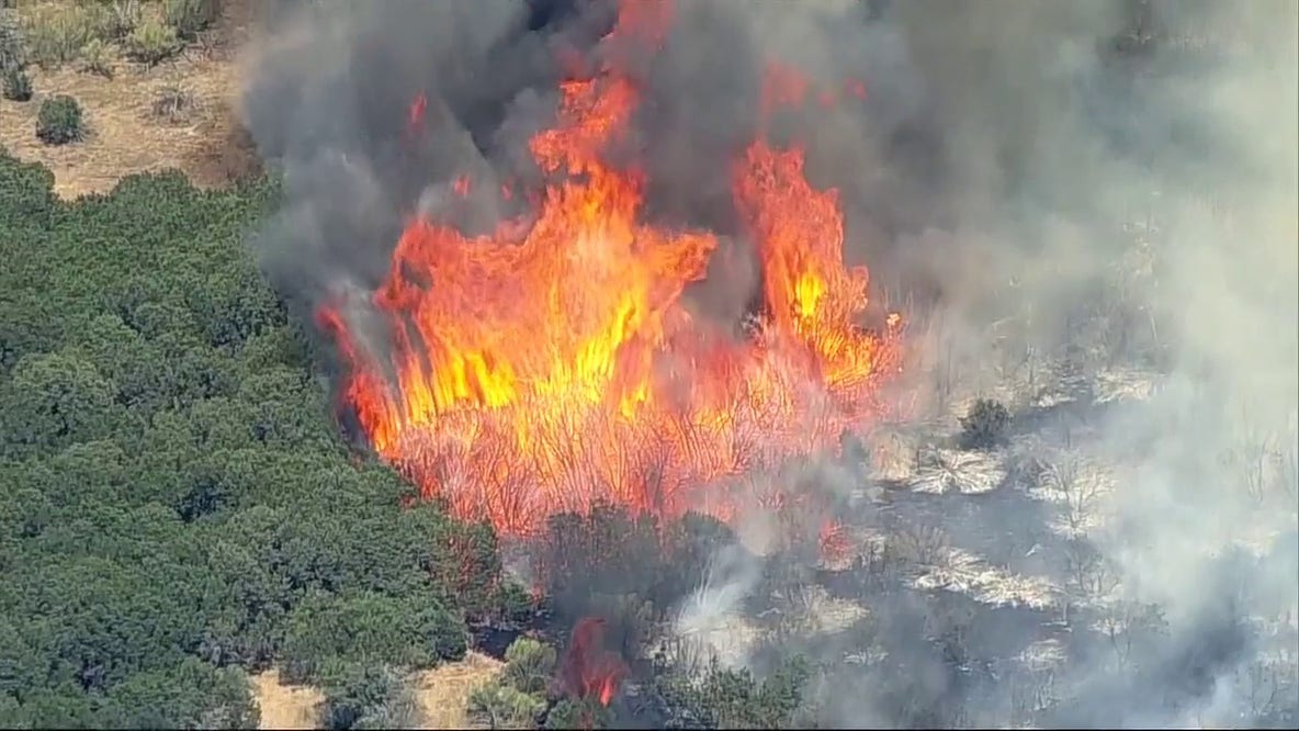 Palo Pinto County grass fire shuts down Hwy. 180