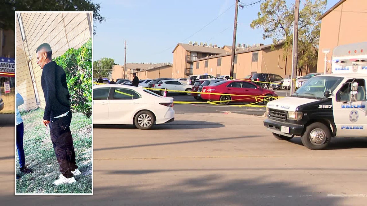 Dallas police search for stabbing suspect after officer-involved shooting on Park Lane