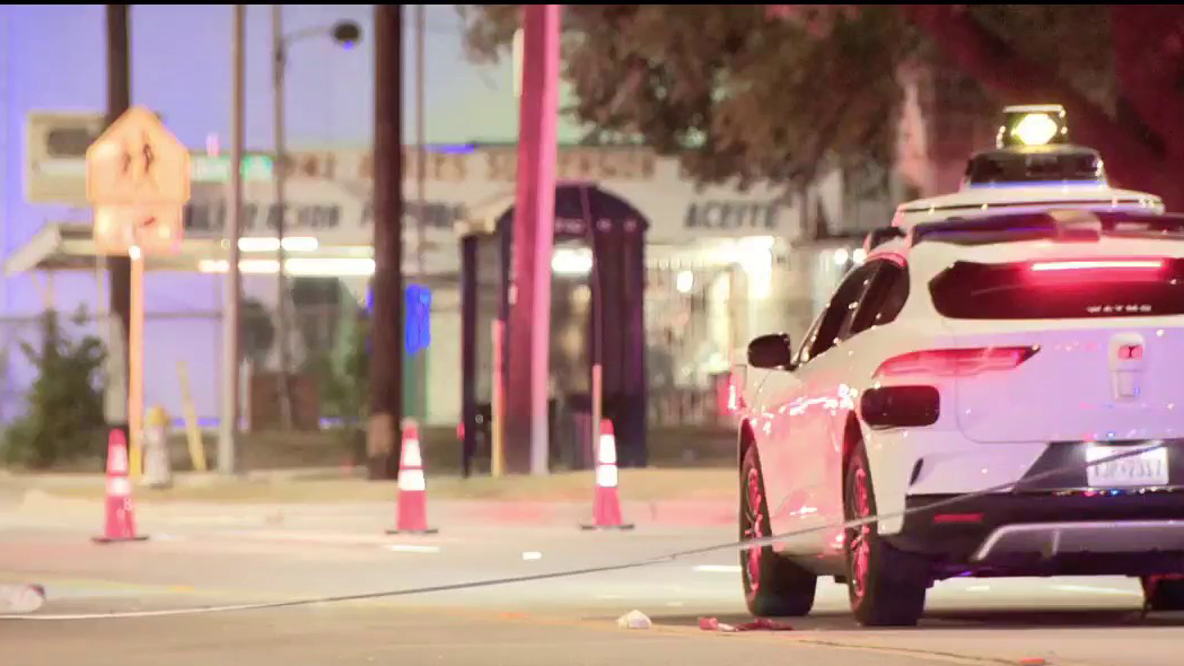 Pedestrian struck by 2 vehicles, including Waymo