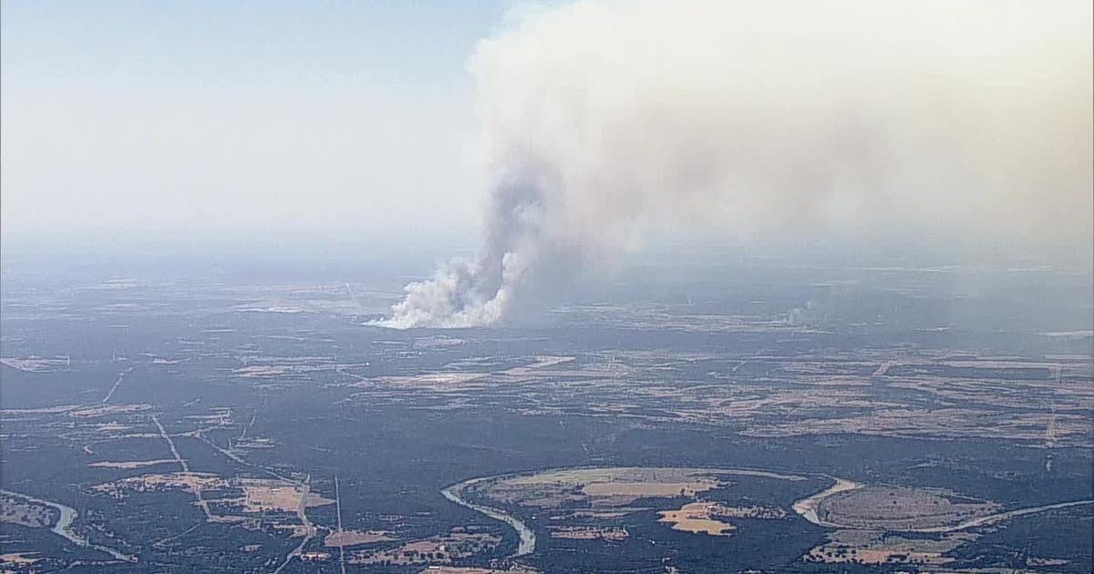 Palo Pinto County grass fire shuts down Hwy. 180