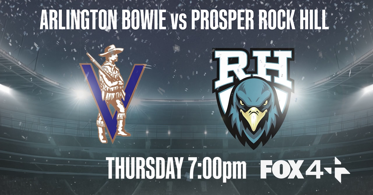 Arlington Bowie takes on Prosper Rock Hill on FOX 4+