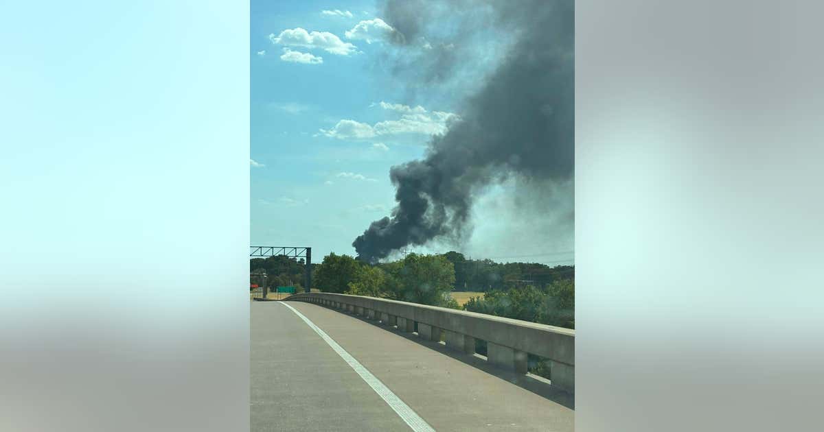 Grand Prairie firefighters responded to one-alarm fire involving 30+ vehicles