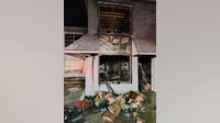 Man charged with arson after apartment fire displaces 24