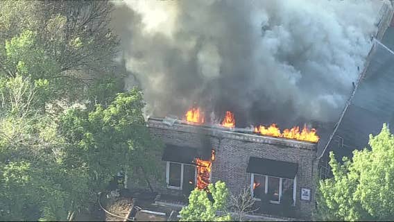 Fire causes roof to collapse on several Arlington businesses