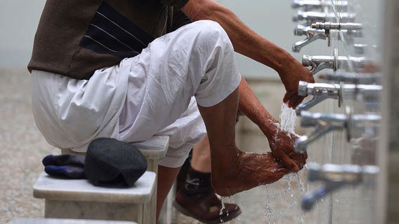 DFW Airport could soon be adding more Islamic foot-washing stations