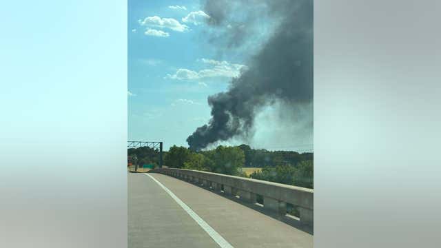 Grand Prairie firefighters responded to one-alarm fire involving 30+ vehicles