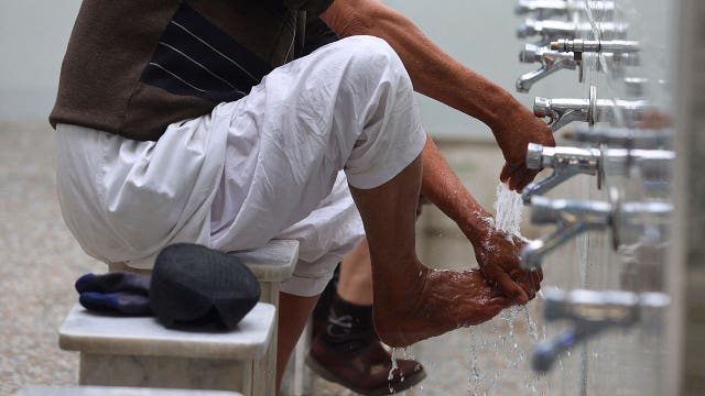DFW Airport could soon be adding more Islamic foot-washing stations