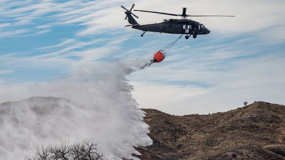 State officials deploy helicopters and firefighters as Texas enters peak wildfire season