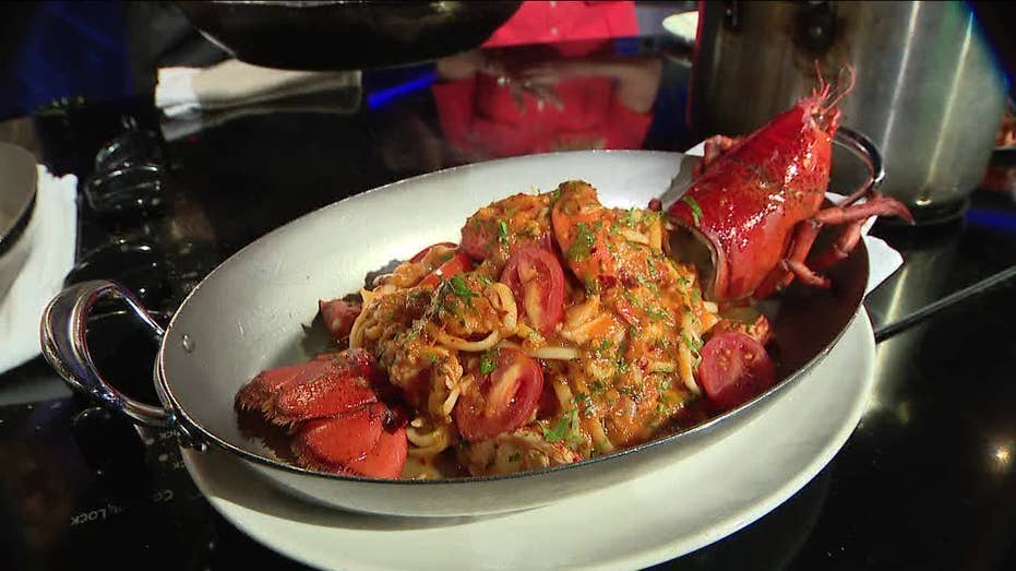 Lobster pasta recipe for a Mediterranean lunch