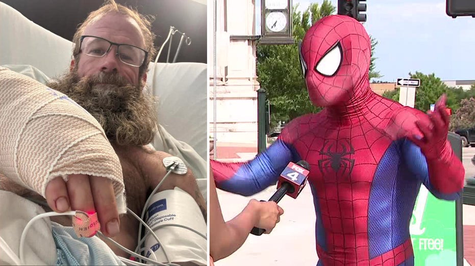 Friendly Denton County Spider-Man recovering after near-fatal snake bites — FOX 4 Dallas