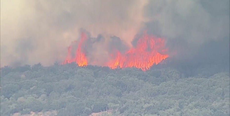 Ross Fire grows to 50,000 acres west of Fort Worth, evacuations ordered