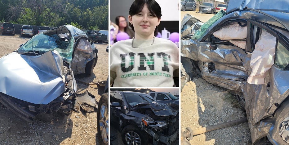 Incoming UNT student seriously injured in Justin car crash after driver ran red light