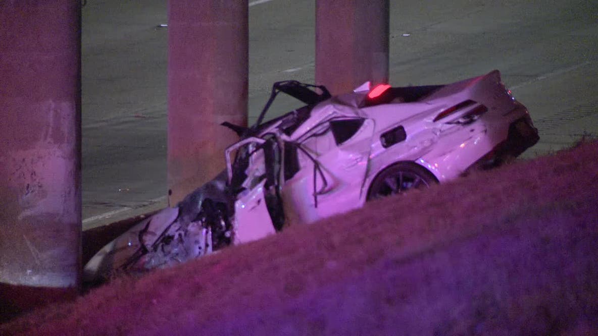 I-35E crash at Camp Wisdom Road leaves driver dead, lanes closed
